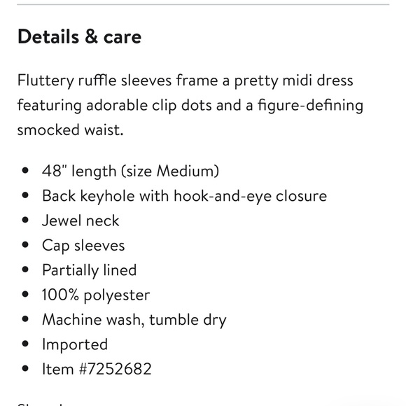 Cece flutter sleeve midi dress - Picture 4 of 6